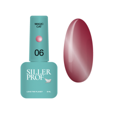 Гель-лак для ногтей Siller Magic Cat Gel Polish №06, 8 мл