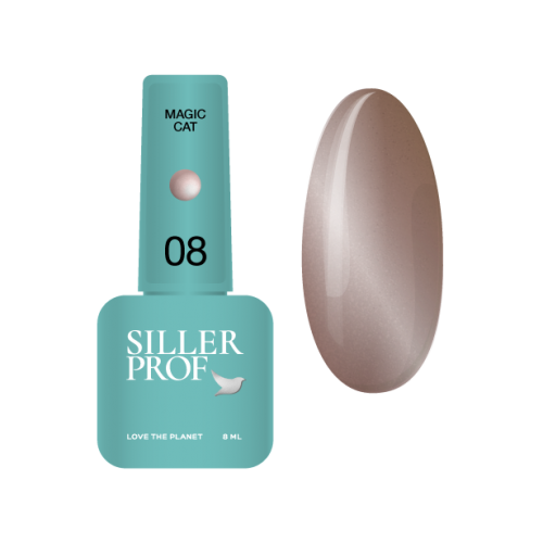 Siller Magic Cat Gel Polish №08, 8 ml
