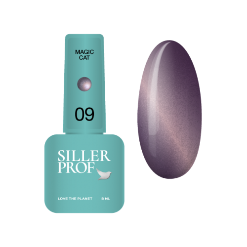 Гел лак за нокти Siller Magic Cat Gel Polish №09, 8 мл