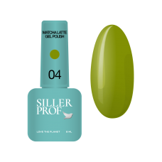 Гель-лак для ногтей Siller Matcha Latte №04, 8 мл