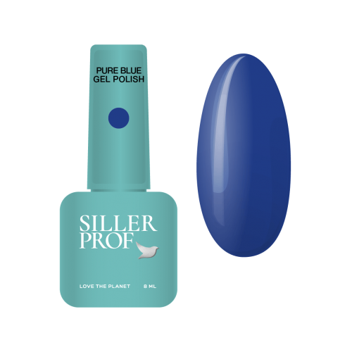 Гель-лак Siller Pure Blue (чистый синий), 8 мл