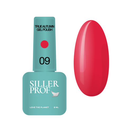 Гель-лак для ногтей Siller True Autumn Gel Polish №09, 8 мл