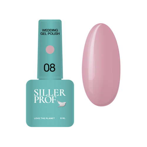 Siller Wedding Gel Polish №08, 8 ml