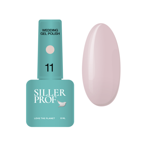 Siller Wedding Gel Polish №11, 8 ml