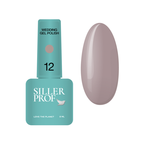 Siller Wedding Gel Polish №12, 8 ml