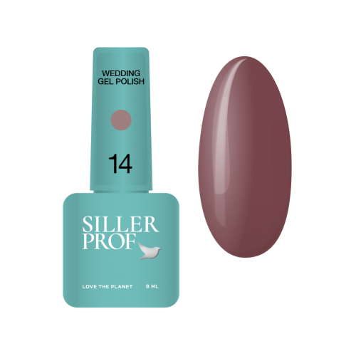 Siller Wedding Gel Polish №14, 8 ml