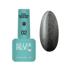Siller Shine Holografic Top No Wipe №2, 8 ml