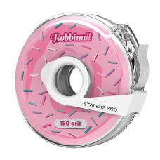Replaceable White Abrasive Belt in Plastic Bobbin 180 grit STALEKS PRO EXPERT