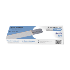 Replacement Files STALEKS PRO papmAm Soft EXPERT 20 White Soft 180 grit 25 pcs