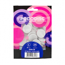 Sponge-File Polisher for Pedicure Disc STALEKS PRO PODODISC L Expert 25 pcs