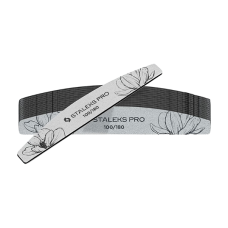 Mineral Nail Files STALEKS PRO EXPERT 40 100/180 grit (Crescent) 25 pcs
