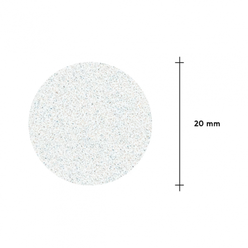 White Replacement Files for Pedicure Disc 180 grit STALEKS PRO EXPERT PODODISC M 50 pcs