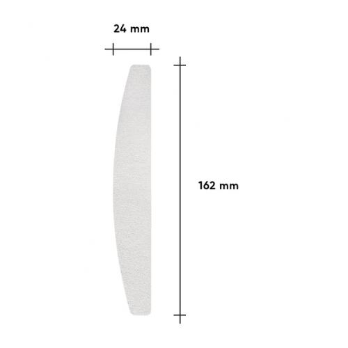 Soft White Replacement Files for Crescent Base 150 grit STALEKS PRO EXPERT 40 30 pcs