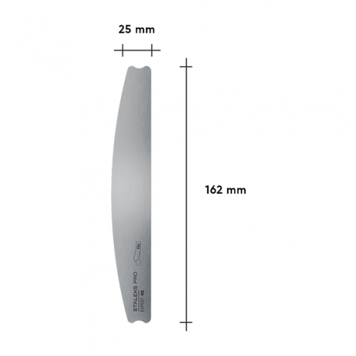 Metal Crescent Base File STALEKS PRO EXPERT 40