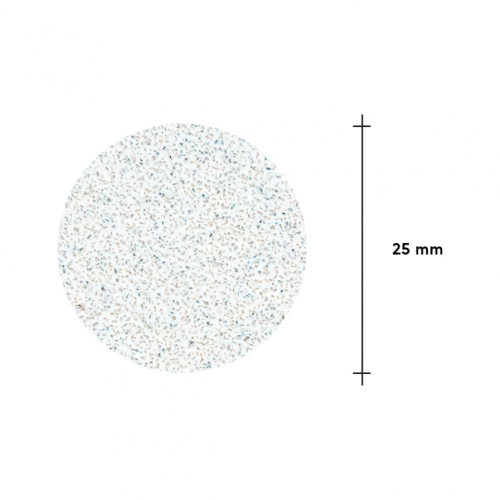 White Replacement Files for Pedicure Disc 100 grit STALEKS PRO EXPERT PODODISC L 50 pcs