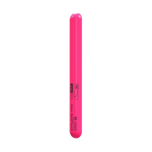 Plastic Straight Base File with Slanted Edge STALEKS PRO EXPERT 20