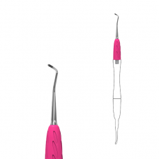 Staleks Pro Working part of the blade Combo UNIQ 32 curette (bend to the right)