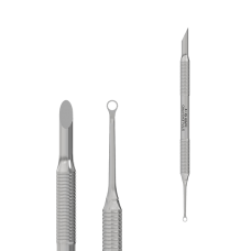 Manicure Pusher Ring + Slanted Blade STALEKS PRO EXPERT 51 TYPE 2