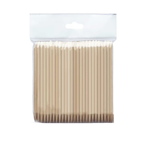 Orange Wood Sticks 11 cm STALEKS PRO EXPERT 100 pcs