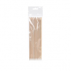 Orange Wood Sticks 15 cm STALEKS PRO EXPERT 10 pcs