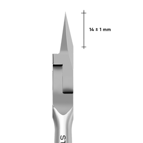 Professional Ingrown Nail Nippers STALEKS PRO SMART 71, 14 mm Cutting Edge