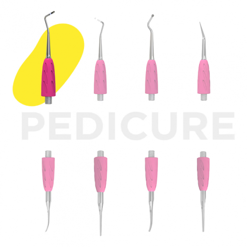 Staleks Pro Working part of the blade Combo UNIQ 31 curette (left bend)