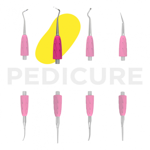 Staleks Pro Working part of the blade Combo UNIQ 32 curette (bend to the right)