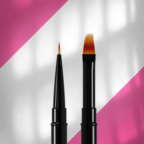 Double-ended brush EXPERT liner 7 mm / for gradient 11 mm