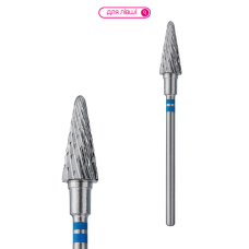 Carbide Drill Bit Cone for Left-Handed Users STALEKS PRO EXPERT 6 x 14 mm – Blue