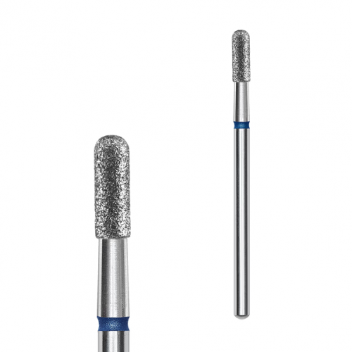 Диамантена фреза Заоблен цилиндър STALEKS PRO EXPERT 2,3 х 6,5 мм – Синя