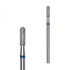 Rounded Cylinder Diamond Drill Bit STALEKS PRO EXPERT 2.3 x 8 mm – Blue