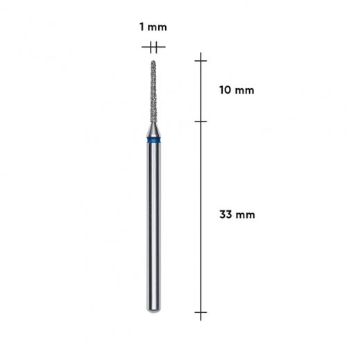Needle Diamond Drill Bit STALEKS PRO EXPERT 1 x 10 mm – Blue