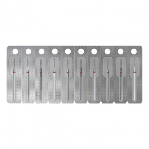 Sharp Flame Diamond Drill Bit STALEKS PRO EXPERT 1.6 x 8 mm – Red