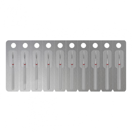 Sharp Flame Diamond Drill Bit STALEKS PRO EXPERT 2.3 x 8 mm – Red