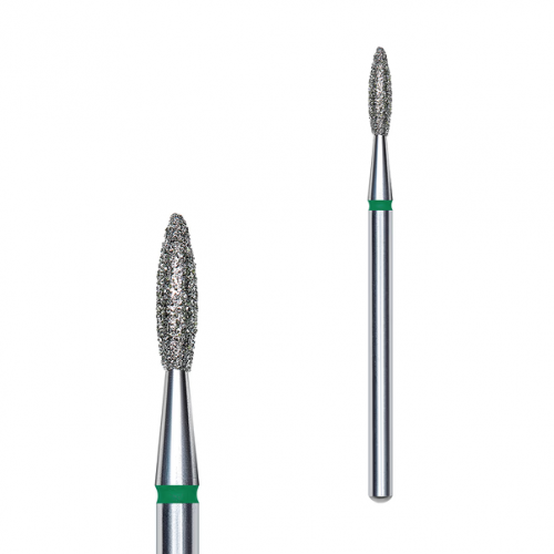 Sharp Flame Diamond Drill Bit STALEKS PRO EXPERT 2.1 x 8 mm – Green