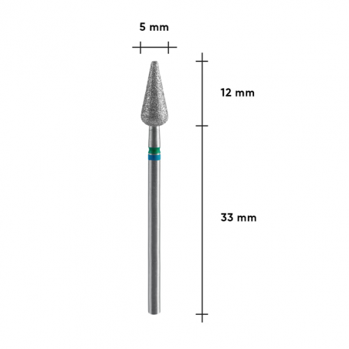 Sharp Bud Diamond Drill Bit DUO EXPERT 5 x 12 mm – Blue/Green