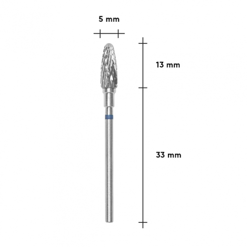 Carbide Drill Bit "Corn" STALEKS PRO EXPERT 5 x 13 mm – Blue